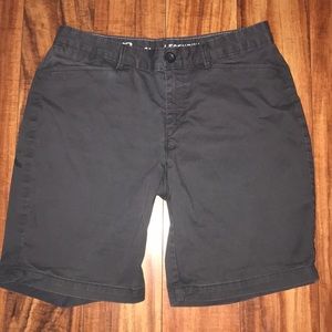 Eddie Bauer curvy fit shorts p6 6p 6 petite gray
